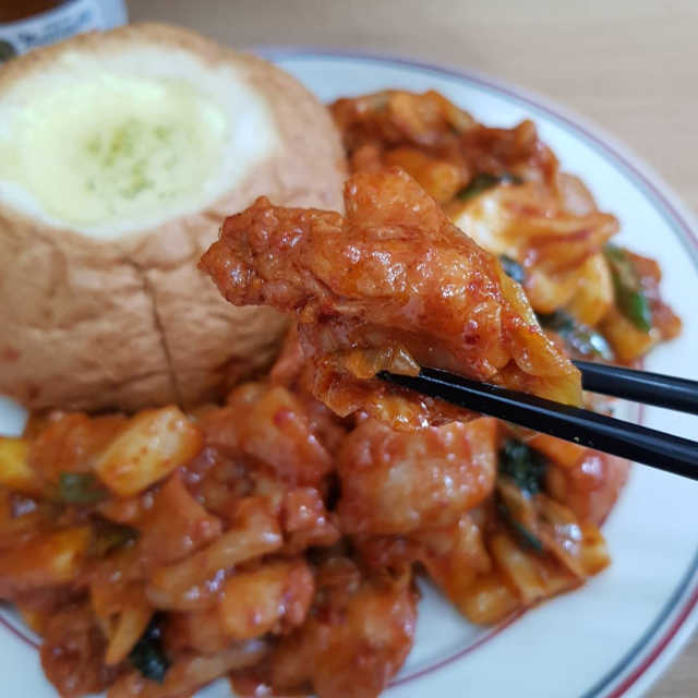 빠네 치즈 퐁듀 닭갈비 리뷰 사진