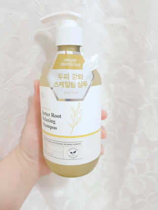 달리프 클로렐라 베러 루트 릴렉싱 샴푸 500ml — 5점을 준 리뷰어가 2020년 1월 올린 사용 사진