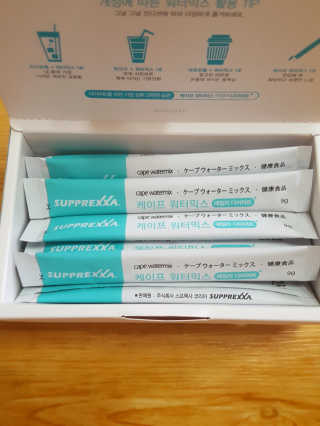 스프렉사코리아 케이프 워터믹스 데일리 다이어트 — 5점을 준 리뷰어가 2018년 5월 올린 사용 사진