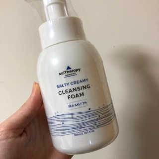 솔테라피 솔티 크리미 클렌징폼 300ml — 3.5점을 준 리뷰어가 2019년 4월 올린 사용 사진