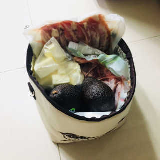 보냉가방도 패션이다.젤싼 친환경 린넨 보냉가방 — 5점을 준 리뷰어가 2018년 7월 올린 사용 사진
