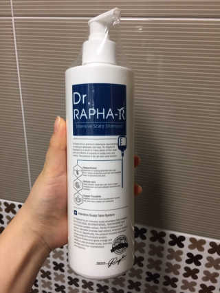 닥터 라파 알 탈모 샴푸 500ml — 4.5점을 준 리뷰어가 2019년 3월 올린 사용 사진
