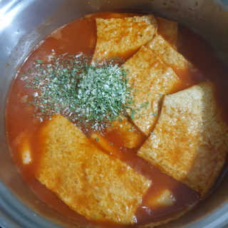 화곡미담 옛날 떡볶이 — 3.5점을 준 리뷰어가 2020년 3월 올린 사용 사진