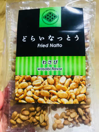 맛있는드라이낫또 프라이드낫또 와사비플레이버 — 4.33점을 준 리뷰어가 2018년 1월 올린 사용 사진