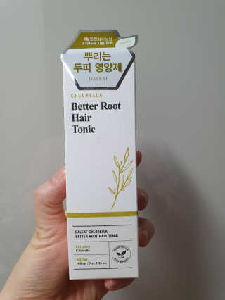 달리프 클로렐라 베러 루트 헤어토닉 100ml — 5점을 준 리뷰어가 2020년 1월 올린 사용 사진
