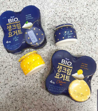 [매일 바이오] 생크림요거트 플레인 12개 + 유자 12개 — 5점을 준 리뷰어가 2019년 7월 올린 사용 사진