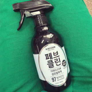 더블유드레스룸 페브클린 500ml — 4.5점을 준 리뷰어가 2018년 8월 올린 사용 사진
