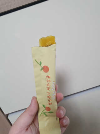 광희생활건강 귤림풍악 제주감귤 비타젤리 — 3.5점을 준 리뷰어가 2020년 1월 올린 사용 사진