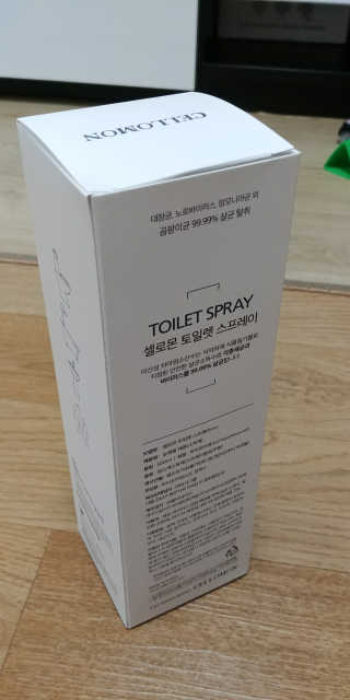 셀로몬 토일렛 스프레이 500ml — 4점을 준 리뷰어가 2018년 5월 올린 사용 사진