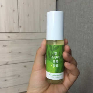 르플랑 제주 패브릭 퍼퓸 60ml 8종 — 5점을 준 리뷰어가 2018년 10월 올린 사용 사진