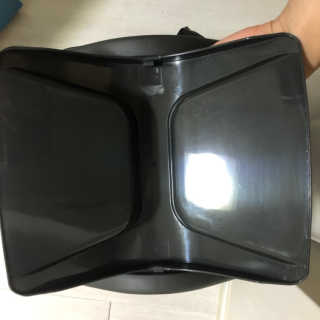 창신리빙 프랑코 퍼블릭 스윙 휴지통 10L, 25L, 35L — 4.5점을 준 리뷰어가 2019년 9월 올린 사용 사진