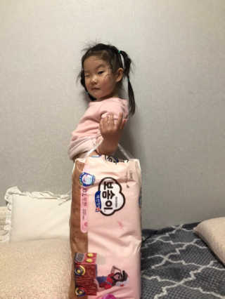 보솜이 액션핏 팬티형 — 4점을 준 리뷰어가 2019년 3월 올린 사용 사진