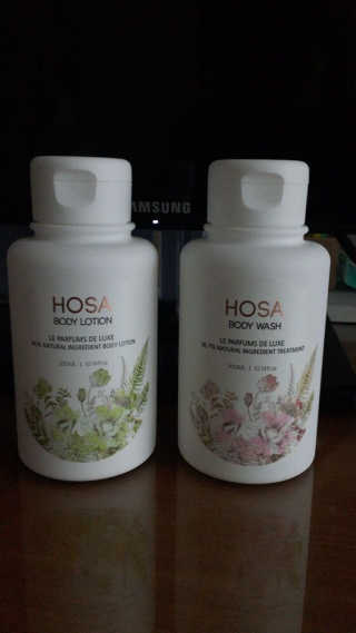 HOSA BODY WASH+BODY LOTION — 5점을 준 리뷰어가 2018년 4월 올린 사용 사진