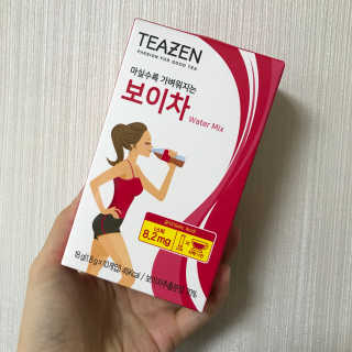 티젠 보이차 + 마이보틀 세트 — 5점을 준 리뷰어가 2018년 6월 올린 사용 사진