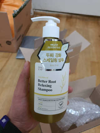 달리프 클로렐라 베러 루트 릴렉싱 샴푸 500ml — 4점을 준 리뷰어가 2019년 11월 올린 사용 사진