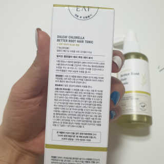 달리프 클로렐라 베러 루트 헤어토닉 100ml — 5점을 준 리뷰어가 2020년 3월 올린 사용 사진