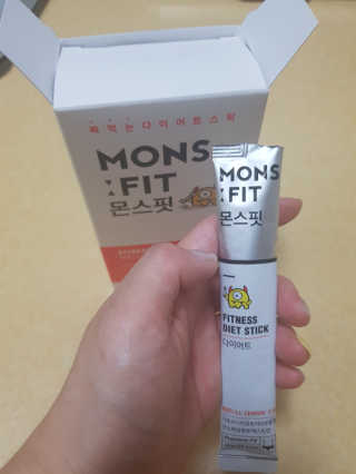 내꺼브랜드 가르시니아 피트니스 다이어트 스틱 MONSFIT — 4점을 준 리뷰어가 2019년 6월 올린 사용 사진