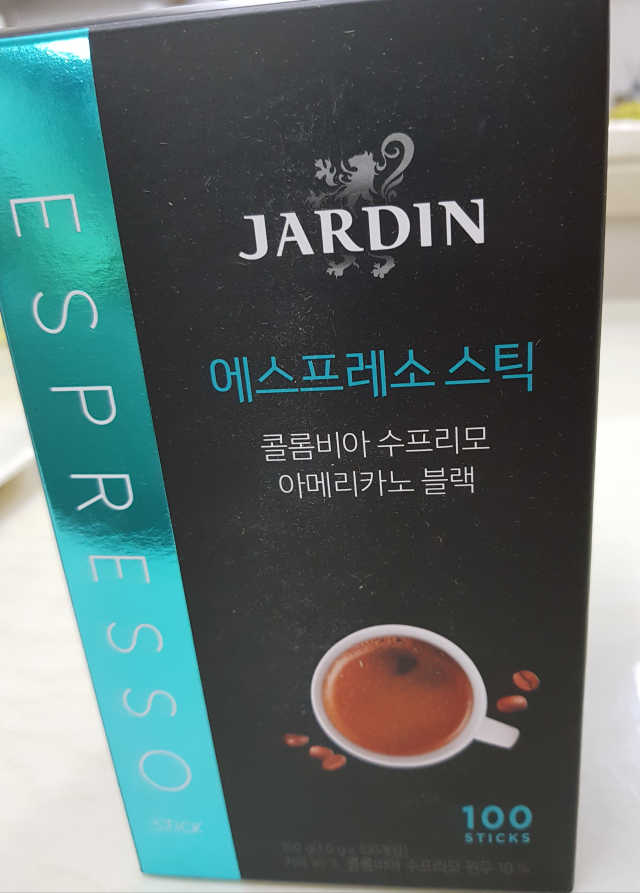 쟈뎅 에스프레소 스틱 아메리카노 블랙 리뷰 사진