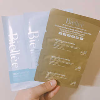 비엘리 브라이트닝&모이스처라이징 앰플 마스크 — 3.5점을 준 리뷰어가 2016년 12월 올린 사용 사진