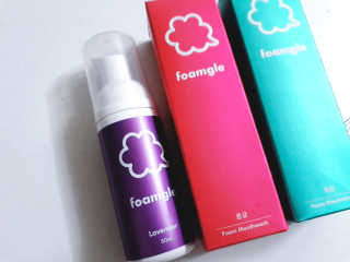 폼글 I foamgle [폼글] 거품가글 50ml 3종 - 민트, 라벤더, 라즈베리 — 5점을 준 리뷰어가 2019년 12월 올린 사용 사진