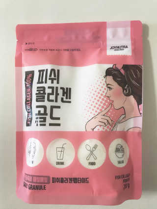 조이뉴트라 피쉬콜라겐골드 — 4.17점을 준 리뷰어가 2018년 8월 올린 사용 사진