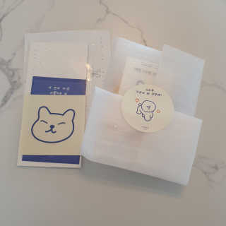 [어글어글] 반려견 친환경 간식 9종 세트 — 4점을 준 리뷰어가 2020년 3월 올린 사용 사진