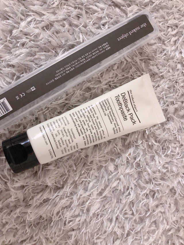 디블랙팩치약 디블랙칫솔 세트 리뷰 사진