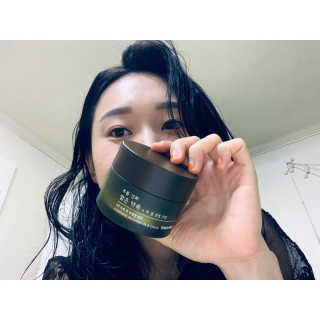 토니모리 프롬 강화 맑은 약쑥 두 겹 진정 크림 — 4점을 준 리뷰어가 2019년 9월 올린 사용 사진