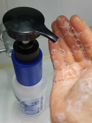 쿨 샴푸 바디워시 아스산타 기린화장품 500ml — 4.83점을 준 리뷰어가 2018년 4월 올린 사용 사진