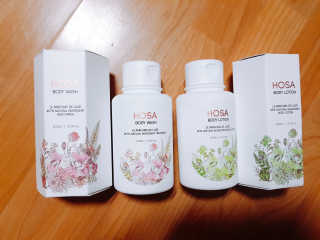 HOSA BODY WASH+BODY LOTION — 4점을 준 리뷰어가 2018년 3월 올린 사용 사진