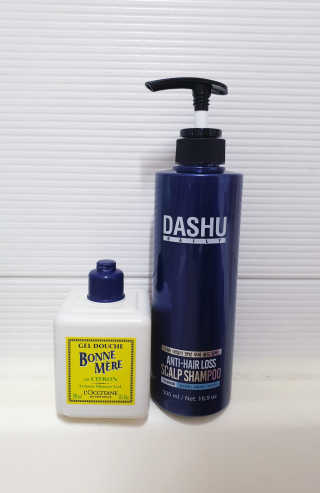 다슈코리아 다슈 데일리 단백질 한방 두피 골드 샴푸 500ml — 5점을 준 리뷰어가 2020년 3월 올린 사용 사진