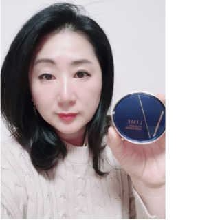 라임코스메틱 V 콜라겐 앰플 쿠션 — 5점을 준 리뷰어가 2020년 1월 올린 사용 사진