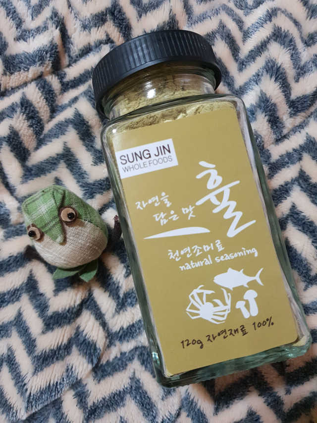 프리미엄 천연조미료 휼 120g 1병 리뷰 사진