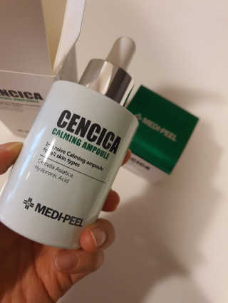 메디필 센시카 알라 크림, 센시카 카밍 앰플 — 5점을 준 리뷰어가 2020년 1월 올린 사용 사진