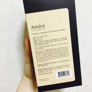 아미니 오일워시 시리즈 400ml（3종 중 1종 랜덤발송 — 3.5점을 준 리뷰어가 2017년 2월 올린 사용 사진
