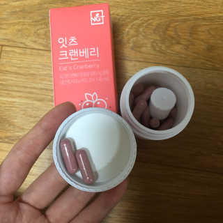 네츄럴굿띵스 잇츠 크랜베리 1병 30일분 — 5점을 준 리뷰어가 2019년 11월 올린 사용 사진