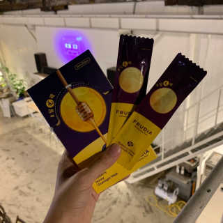 [후르디아] 블루베리 허니 오버나이트 마스크 달광팩 — 4.5점을 준 리뷰어가 2019년 9월 올린 사용 사진