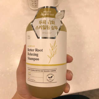 달리프 클로렐라 베러 루트 릴렉싱 샴푸 500ml — 4.5점을 준 리뷰어가 2019년 11월 올린 사용 사진
