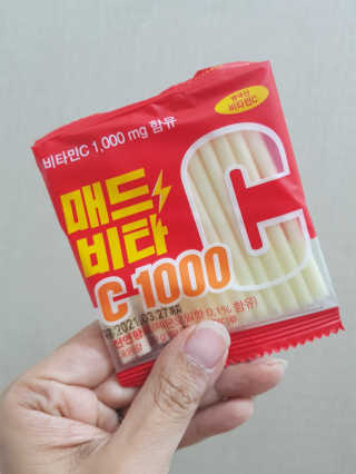 매드비타C 1000 — 4.5점을 준 리뷰어가 2019년 4월 올린 사용 사진