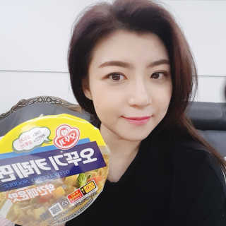 오뚜기카레면 2차 모집 — 4점을 준 리뷰어가 2019년 2월 올린 사용 사진