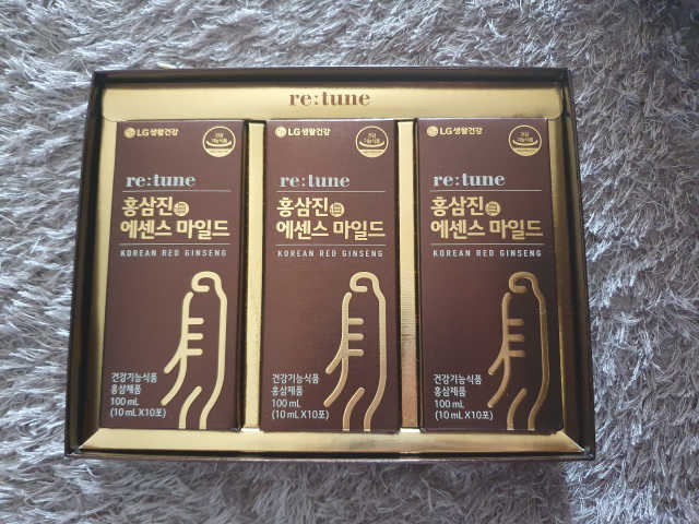리튠 홍삼진 에센스 마일드 리뷰 사진