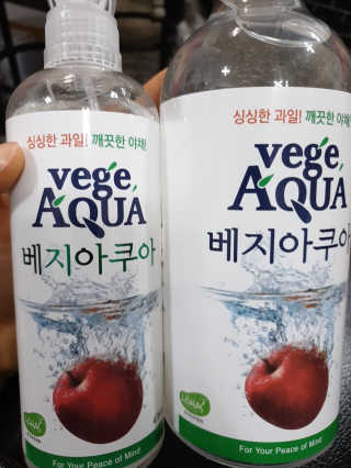 베지아쿠아 475ml + 리필 1000ml 1Set — 5점을 준 리뷰어가 2019년 8월 올린 사용 사진