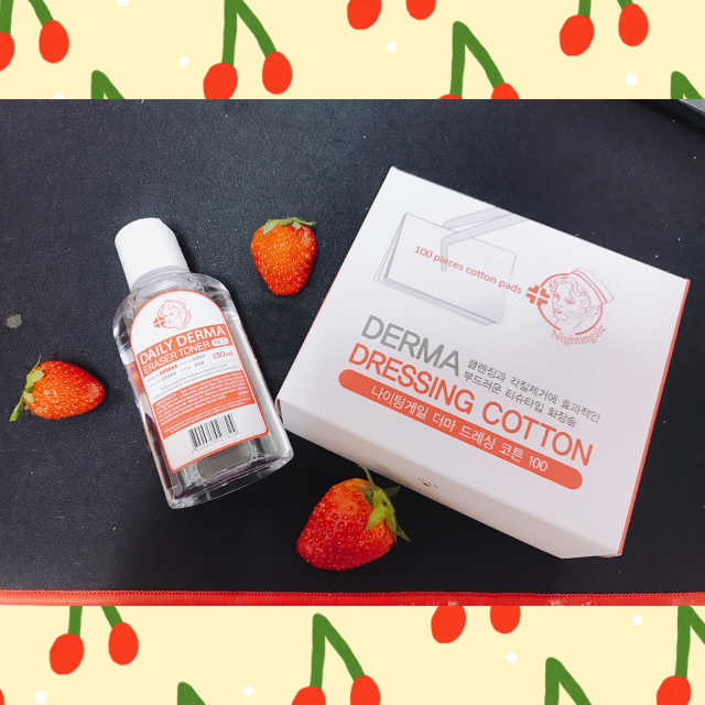 나이팅게일 광채토너130ml+더마 드레싱 코튼 100 SET 리뷰 사진