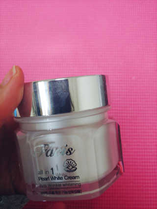 파시스 올인원 진주 화이트닝 크림 100ml — 3점을 준 리뷰어가 2019년 2월 올린 사용 사진