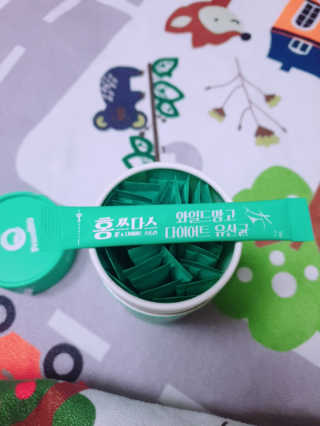 홍쓰다스 다이어트유산균, 체지방감소와 장건강개선 — 4점을 준 리뷰어가 2019년 11월 올린 사용 사진