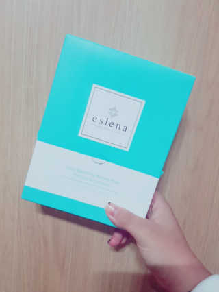 에슬레나 엑스트라 밸런싱 힐링 마스크 10장 — 4.67점을 준 리뷰어가 2017년 10월 올린 사용 사진
