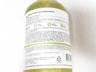 달리프 클로렐라 베러 루트 릴렉싱 샴푸 500ml — 5점을 준 리뷰어가 2019년 1월 올린 사용 사진