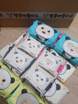 달곰이 물티슈 — 5점을 준 리뷰어가 2018년 10월 올린 사용 사진