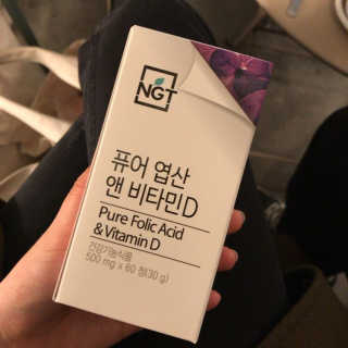 네츄럴굿띵스 퓨어 락토 철분 60일분 — 4.67점을 준 리뷰어가 2018년 2월 올린 사용 사진