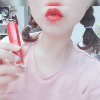 [블랙루즈] 컬러 락 하트 틴트 1+1 — 4점을 준 리뷰어가 2019년 8월 올린 사용 사진